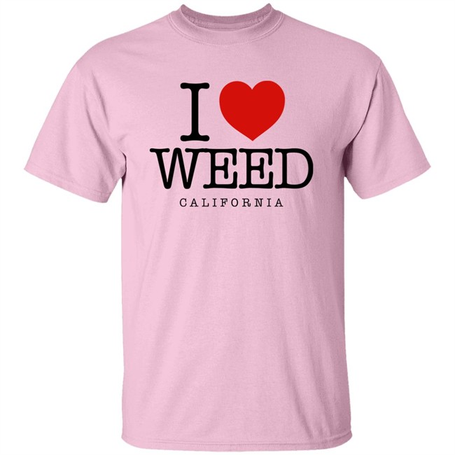 I Love Weed California Shirt I Heart Weed California Svdden Death I Heart Weed California I Love Weed California Shirt Svdden Death