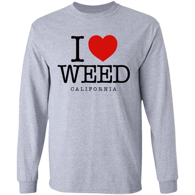 I Love Weed California Shirt I Heart Weed California Svdden Death I Heart Weed California I Love Weed California Shirt Svdden Death