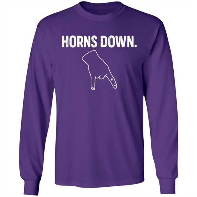 Oklahoma Horns Down Shirt OU Horns Down Shirt Oklahoma OU