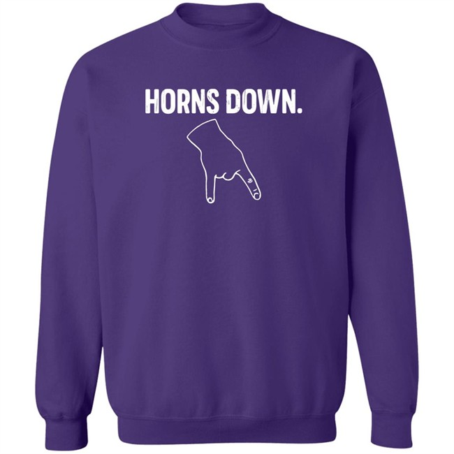 Oklahoma Horns Down Shirt OU OU Oklahoma Horns Down Shirt