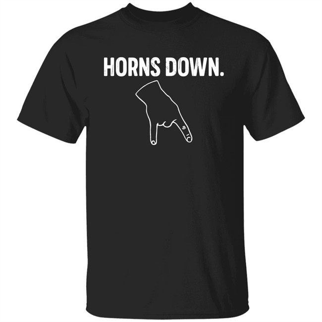 Horns Down Shirt Oklahoma OU