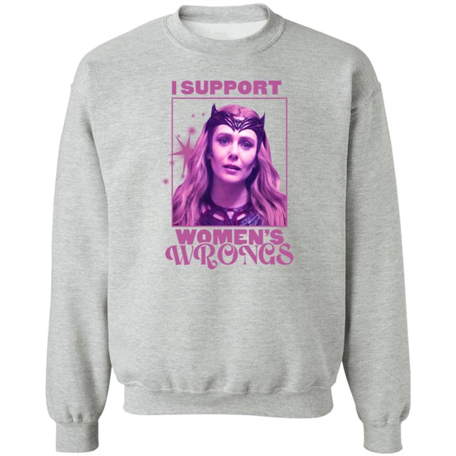 Scarlet Witch I Support Women's Wrongs Shirt I Support Women's Wrongs Shirt Scarlet Witch