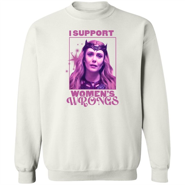 Scarlet Witch I Support Women's Wrongs Shirt I Support Women's Wrongs Shirt Scarlet Witch