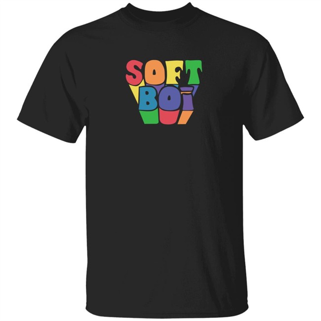 Soft Boi Merch 3D Text T Shirt