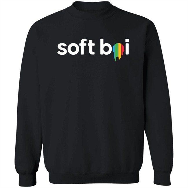 Soft Boi Merch Dripping Rainbow Tee Shirt Soft Boi Merch Dripping Rainbow Tee Shirt