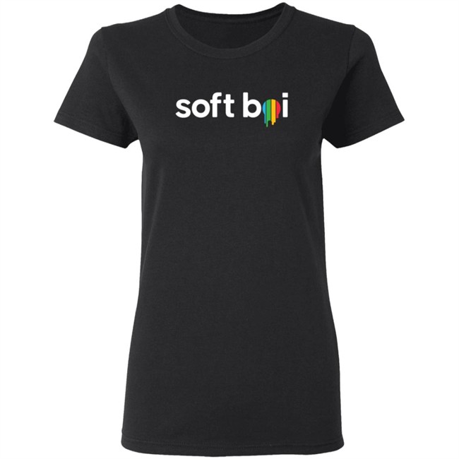 Soft Boi Merch Dripping Rainbow Tee Shirt Soft Boi Merch Dripping Rainbow Tee Shirt