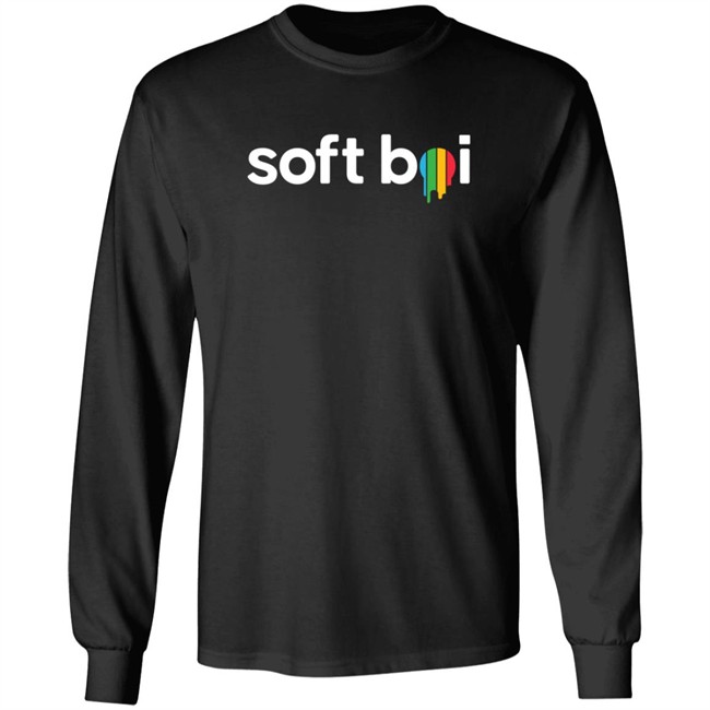Soft Boi Merch Dripping Rainbow Tee Shirt Soft Boi Merch Dripping Rainbow Tee Shirt
