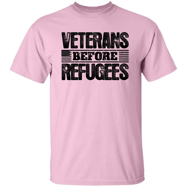 Gemgirl Patriot Depot Merch Veterans Before Refugees Shirt Veterans Before Refugees Shirt Patriot Depot Merch Gemgirl