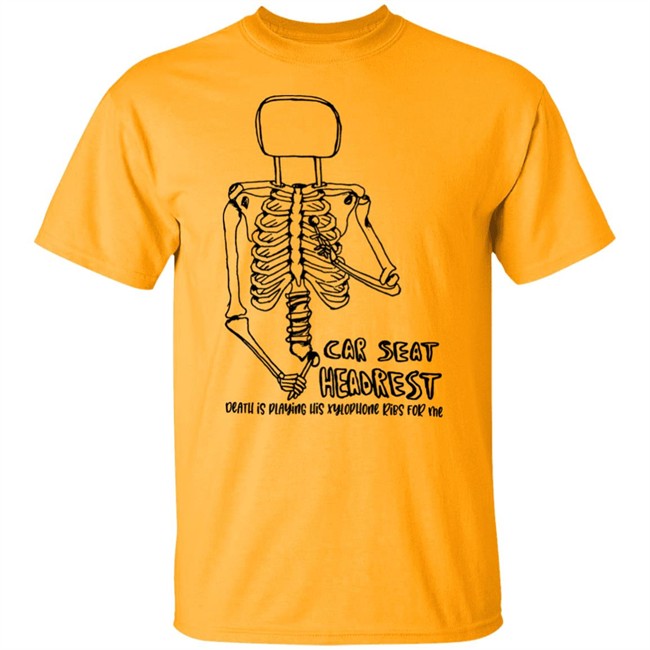 Car Seat Headrest Merch Death Is Playing His Xylophone Ribs For Me Shirt