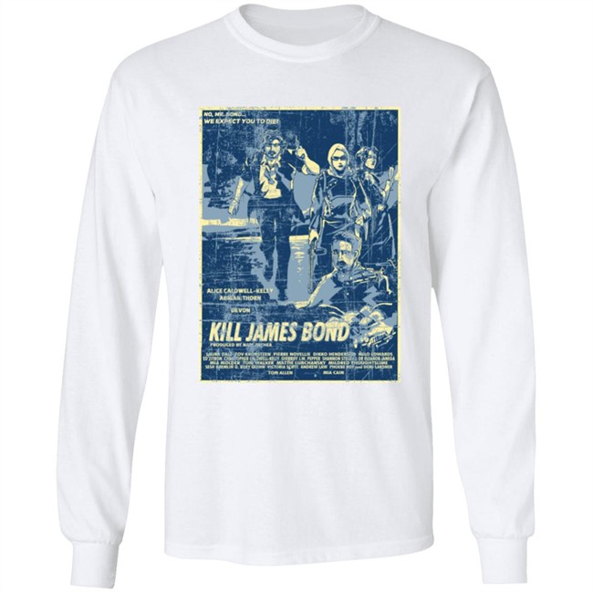 KJB Movie Shirt Kill James Bond Merch Store