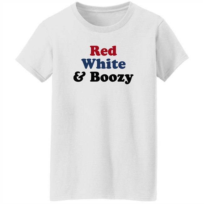 Gisele Barreto Fetterman Red White Boozy Shirt