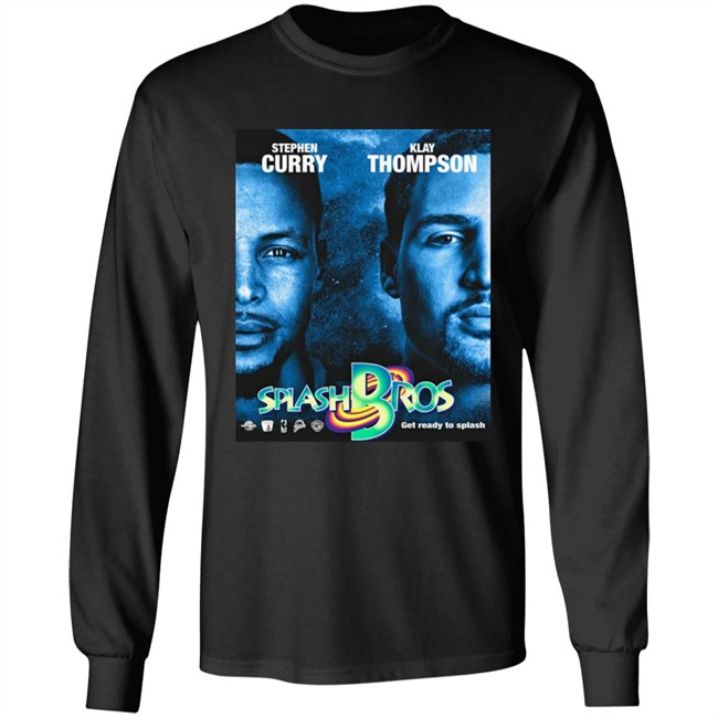 Stephen Curry And Klay Thompson Splash Bros Get Ready To Splash T Shirt Chris Montano Splash Jam