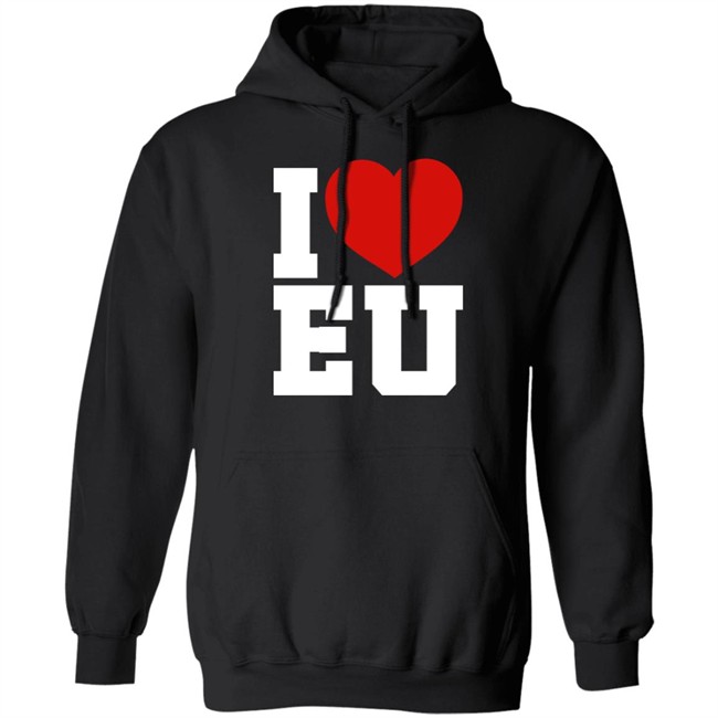 Pride Parade I Love Eu T Shirt Ukraine