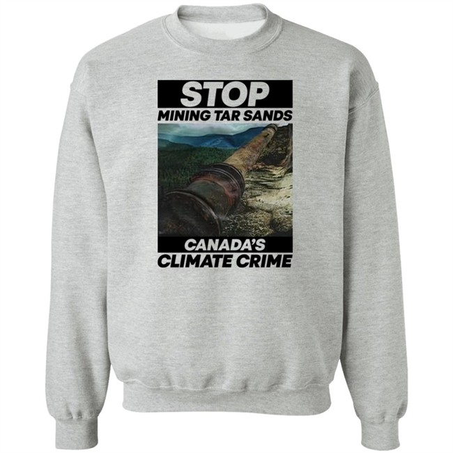 Sebastian Vettel Stop Mining Tar Sands Canada Climate Crime Shirt