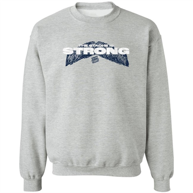 The Stache Is Strong Shirt Talkin' Yanks Jomboy Media Merch Store Jomboy Media Merch Store Talkin' Yanks The Stache Is Strong Shirt