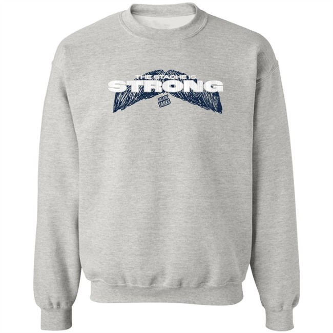 The Stache Is Strong Shirt Talkin' Yanks Jomboy Media Merch Store The Stache Is Strong Shirt Talkin' Yanks Jomboy Media Merch Store