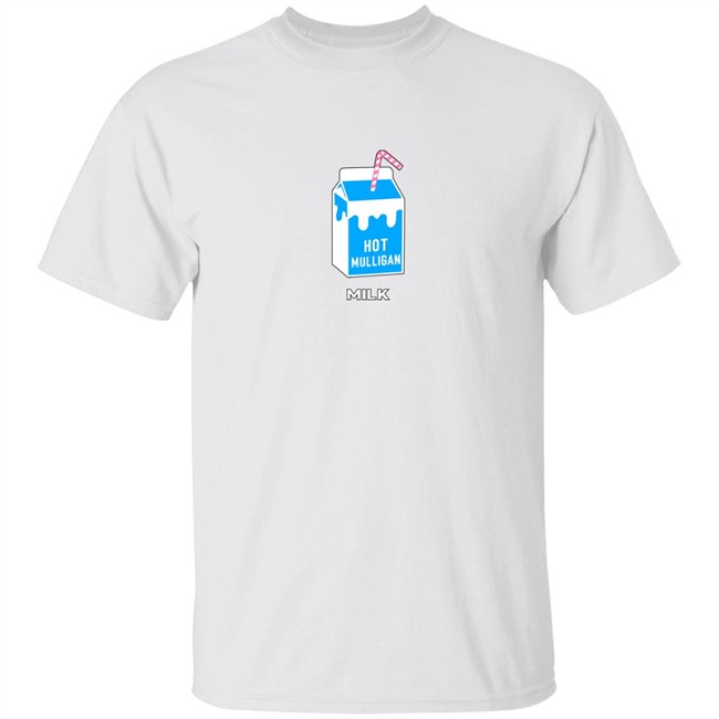 Hot Mulligan Merch Milk Carton Tee Shirt Milk Carton Tee Shirt Hot Mulligan Merch