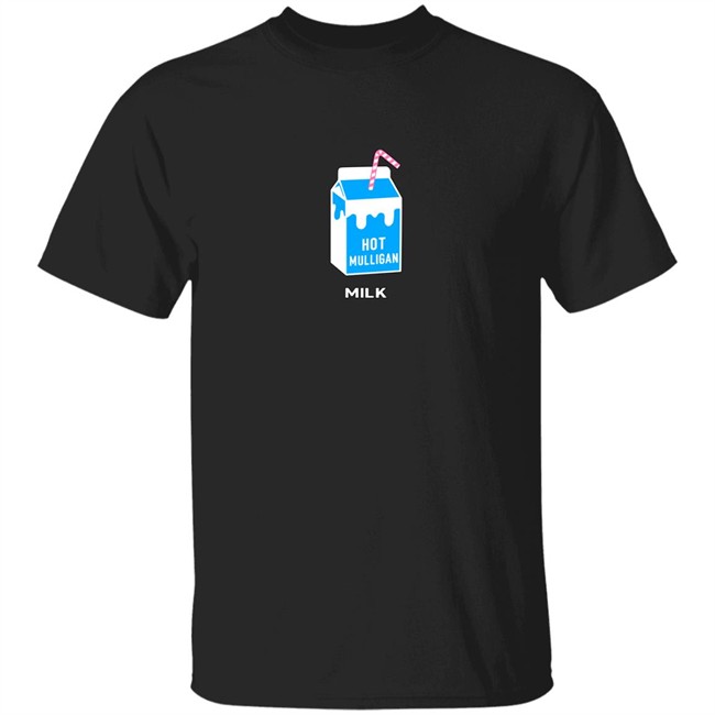 Hot Mulligan Merch Milk Carton Tee Shirt Milk Carton Tee Shirt Hot Mulligan Merch
