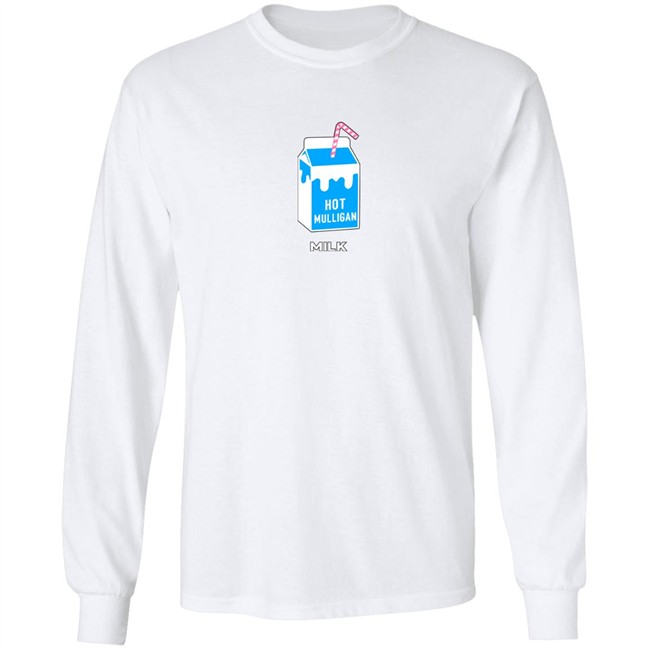 Hot Mulligan Merch Milk Carton Tee Shirt Milk Carton Tee Shirt Hot Mulligan Merch