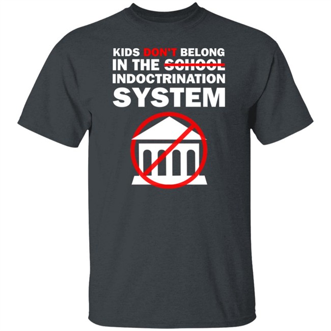 Luke Rudkowski Kids Don't Belong In The School Indoctrination System Shirt WeAreChange