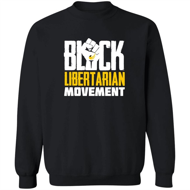 Maj Toure Black Libertarian Movement Shirt Black Libertarian Movement Shirt Maj Toure