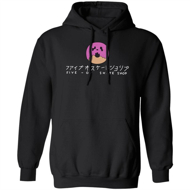 Bunker Branding Store Five-Oh Donut Skate Shop Shirt Donut Operator Donut Operator Five-Oh Donut Skate Shop Shirt Bunker Branding Store