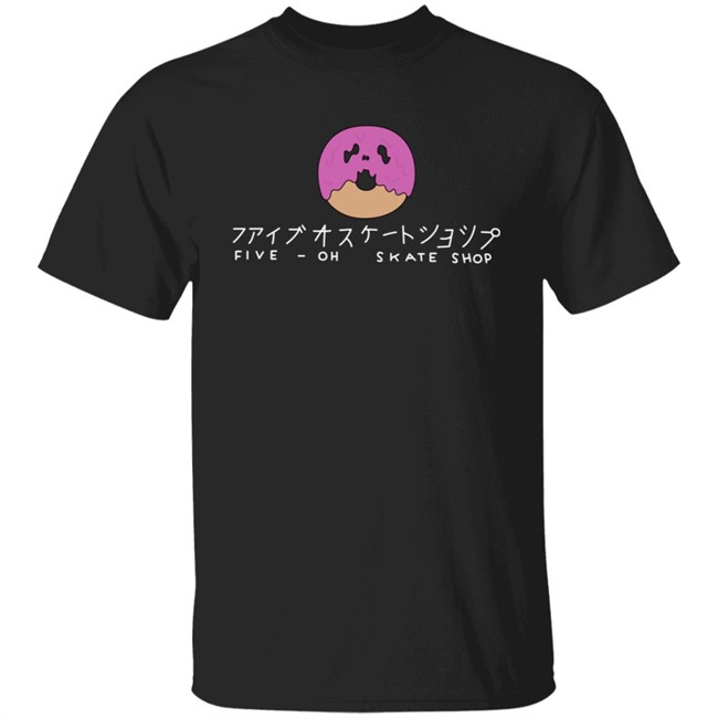 Bunker Branding Store Five-Oh Donut Skate Shop Shirt Donut Operator Donut Operator Five-Oh Donut Skate Shop Shirt Bunker Branding Store