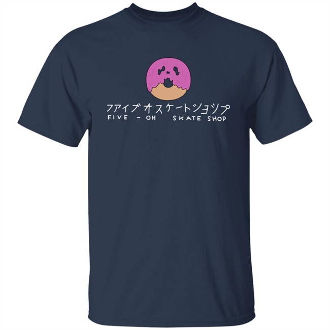 Bunker Branding Store Five-Oh Donut Skate Shop Shirt Donut Operator Five-Oh Donut Skate Shop Shirt Donut Operator Bunker Branding Store