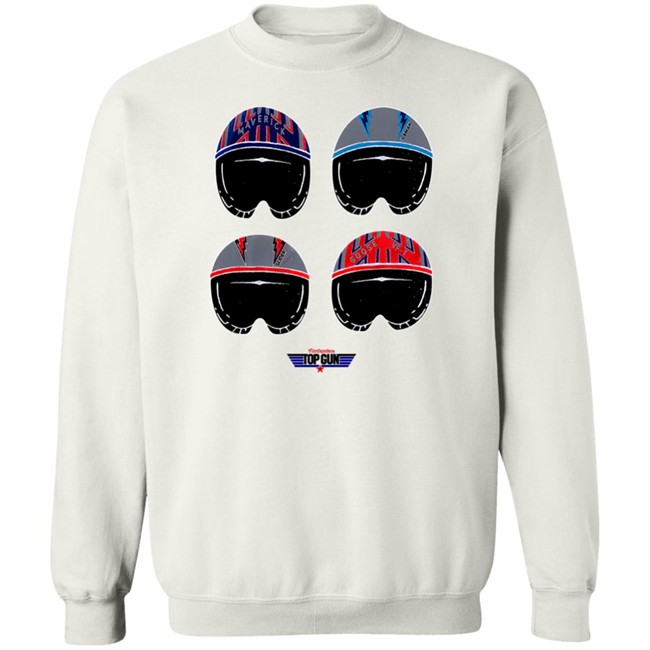 Kyle Brandt Tom Cruise Maverick Top Gun Helmets Shirt Contenders Merch