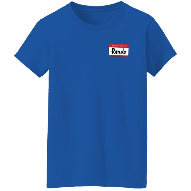 Popcorned Planet Merch Popcorned Planet Hello My Name Is Rando T Shirt Popcorned Planet Hello My Name Is Rando T Shirt Popcorned Planet Merch
