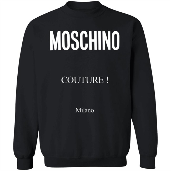 Shop Moschino Moschino Couture Milano T Shirt Shop Moschino Moschino Couture Milano T Shirt