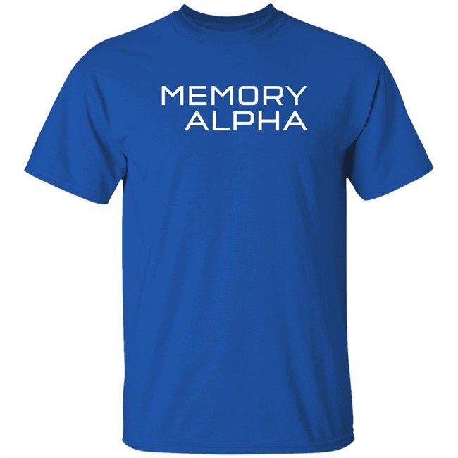 AJHalliwell Memory Alpha Shirt AJHalliwell Memory Alpha Shirt