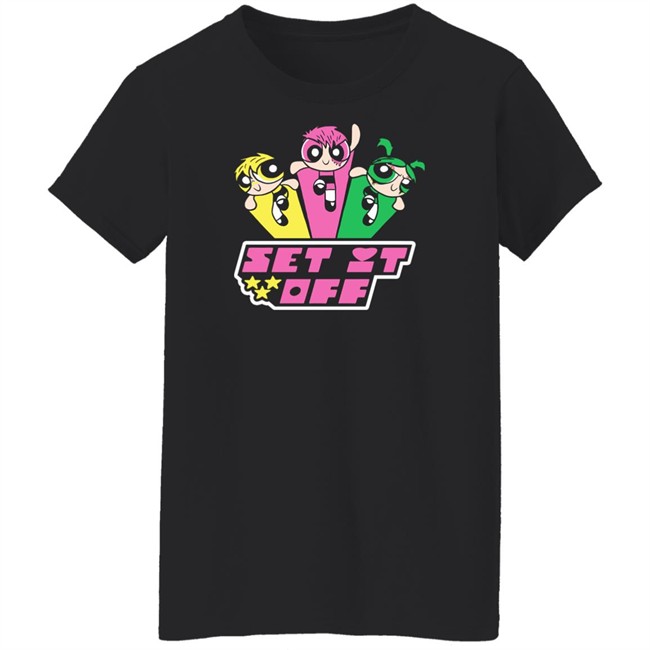 Set It Off Merch Set It Off Powerpuff Girls Shirt