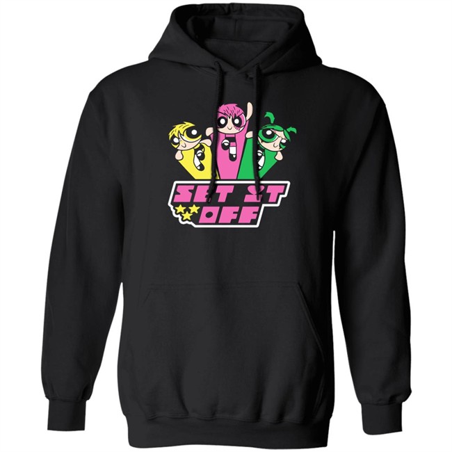 Set It Off Powerpuff Girls Shirt Set It Off Merch Set It Off Merch Set It Off Powerpuff Girls Shirt