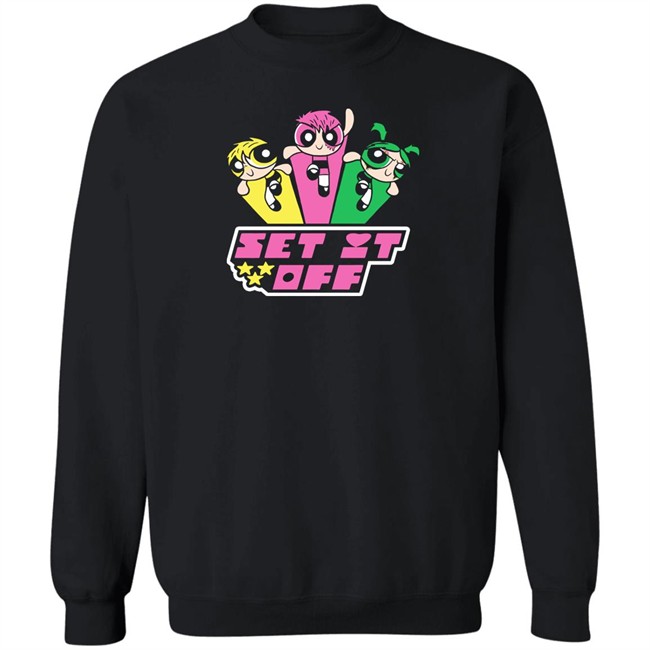 Set It Off Powerpuff Girls Shirt Set It Off Merch Set It Off Merch Set It Off Powerpuff Girls Shirt