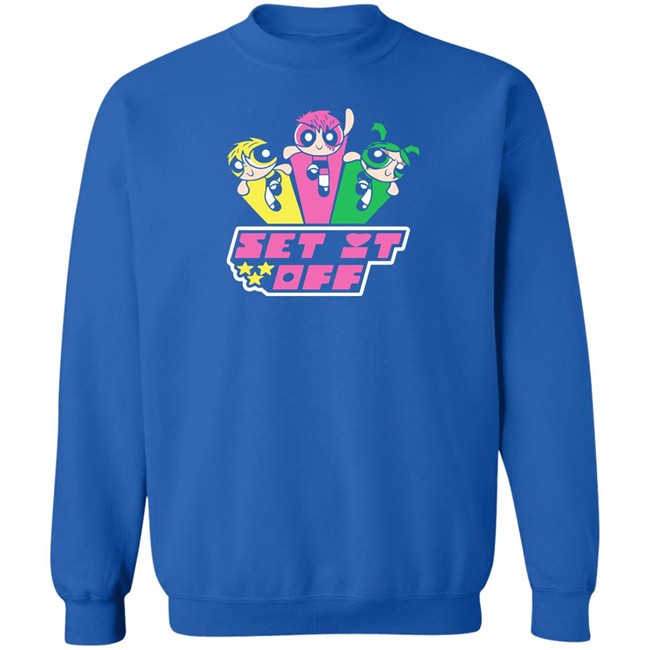 Set It Off Powerpuff Girls Shirt Set It Off Merch Set It Off Merch Set It Off Powerpuff Girls Shirt