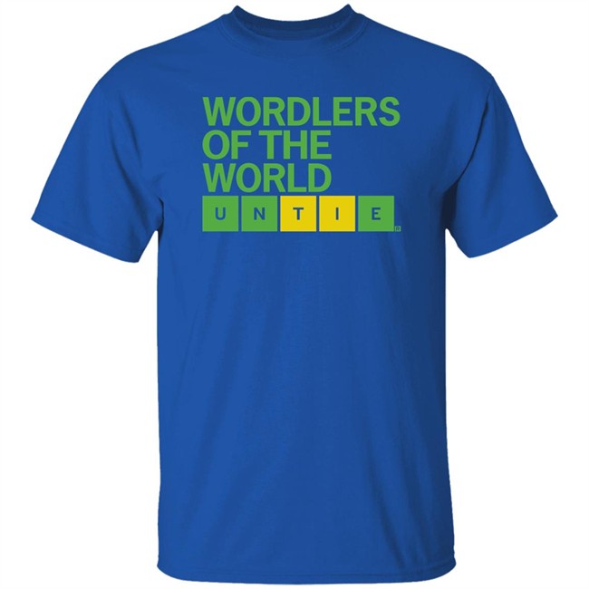Ray Gun Store Rand Ball Wordlers Of The World Untie Shirt Wordlers Of The World Untie Shirt Ray Gun Store Rand Ball