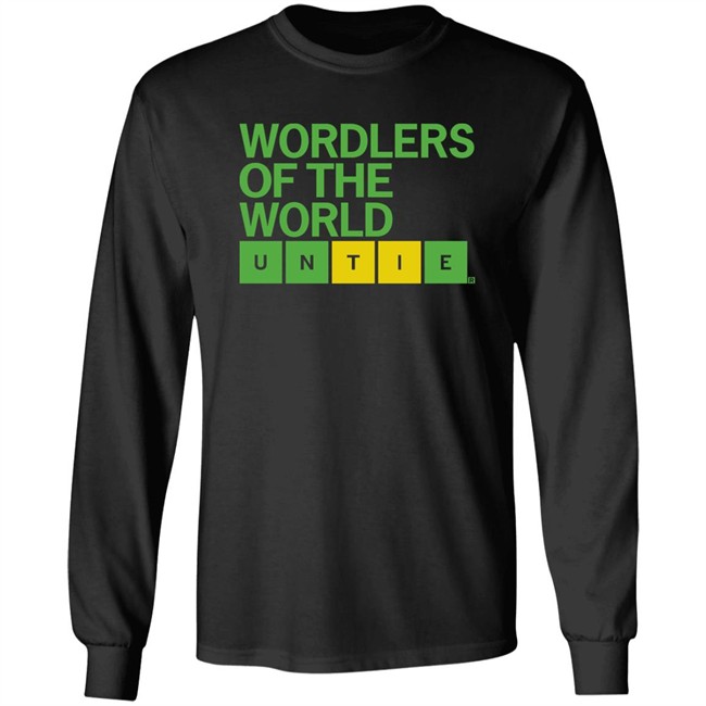 Rand Ball Ray Gun Store Wordlers Of The World Untie Shirt