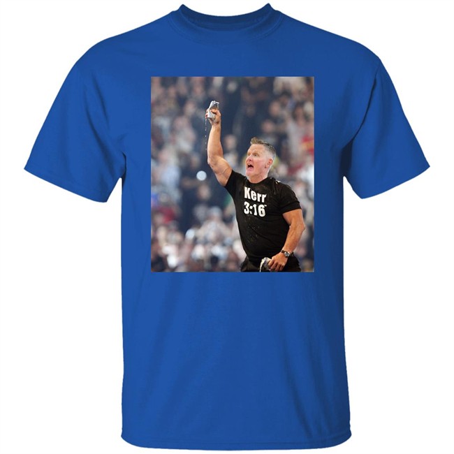 Steve Kerr As Stone Cold Steve Austin Kerr 3:16 T Shirt Chris Chiozza Chris Chiozza Steve Kerr As Stone Cold Steve Austin Kerr 3:16 T Shirt
