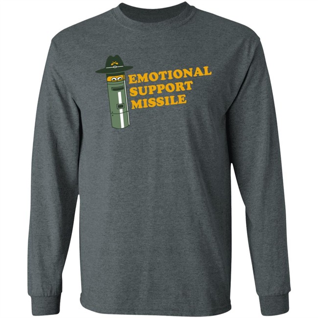 Sofilein Emotional Support Missile Shirt Everpress Merch Everpress Merch Emotional Support Missile Shirt Sofilein