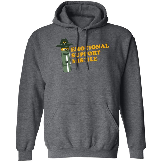 Sofilein Emotional Support Missile Shirt Everpress Merch Everpress Merch Sofilein Emotional Support Missile Shirt