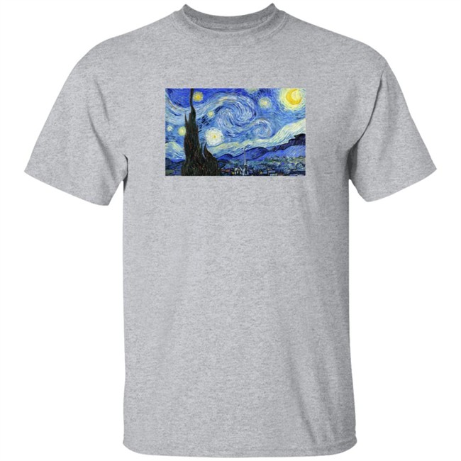 The Starry Night Vincent van Gogh Crewneck Sweatshirt The Starry Night Vincent van Gogh Crewneck Sweatshirt