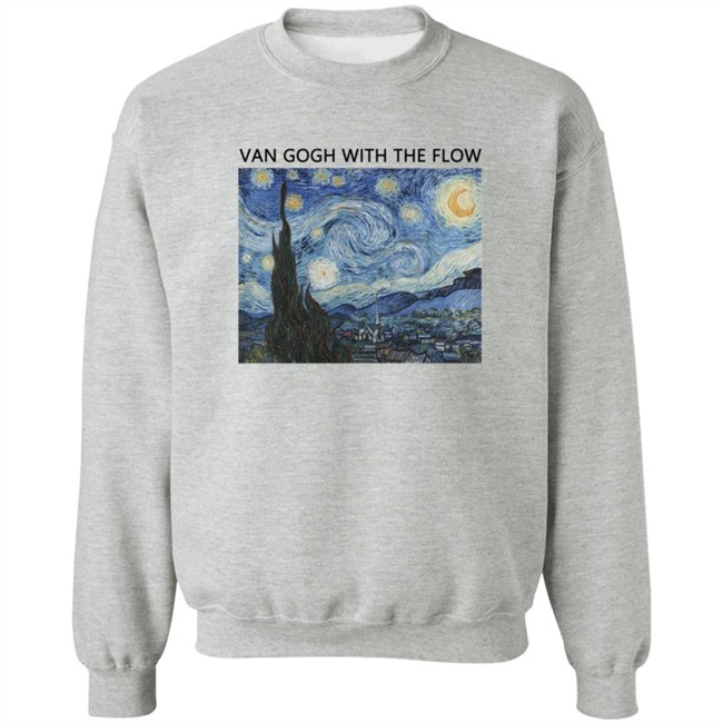 Van Gogh With The Flow Shirt Van Gogh With The Flow Shirt