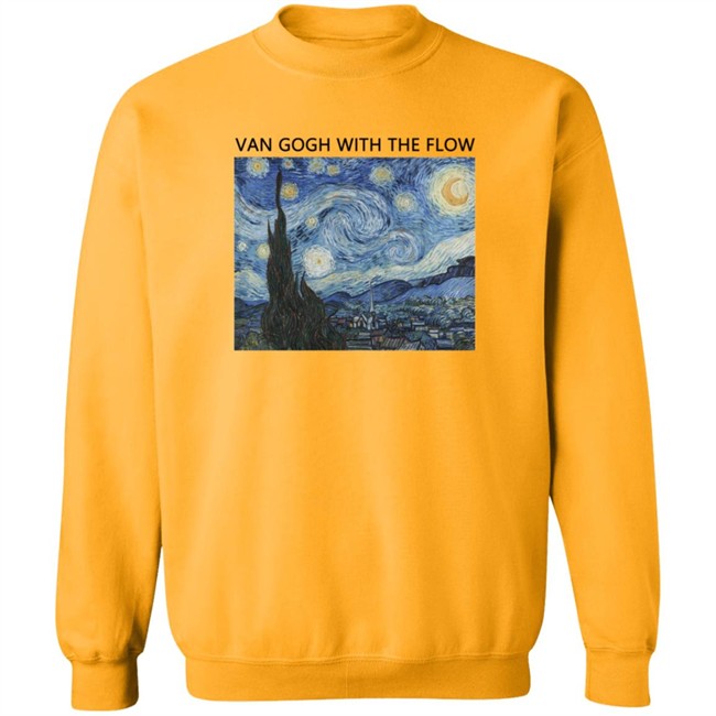 Van Gogh With The Flow Shirt Van Gogh With The Flow Shirt