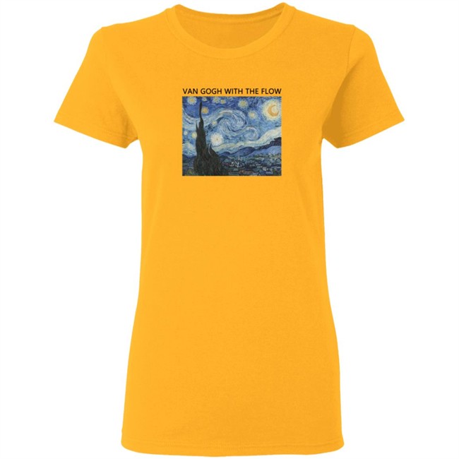 Van Gogh With The Flow Shirt Van Gogh With The Flow Shirt