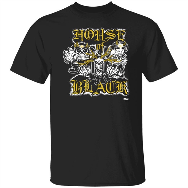 House Of Black T Shirt Jay 'Christian' Reso All Elite Wrestling Merchandise House Of Black T Shirt Jay 'Christian' Reso All Elite Wrestling Merchandise
