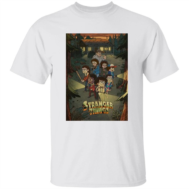 Stranger Things X Gravity Falls Shirt Maik Check Stranger Things Brasil