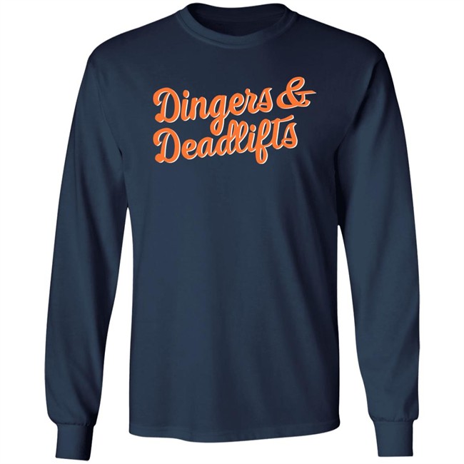 Zazzle Merch Dingers And Deadlifts Long Sleeve SF Giants on NBCS SF Giants on NBCS Zazzle Merch Dingers And Deadlifts Long Sleeve