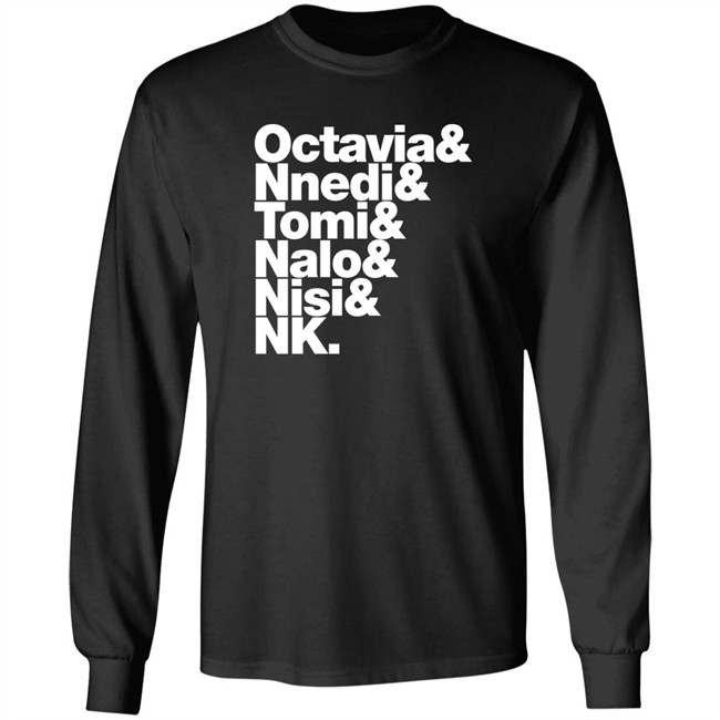 Gareth L Powell Octavia Nnedi Tomi Nalo Nisi Nk Shirt Sistah Scifi Merch Gareth L Powell Sistah Scifi Merch Octavia Nnedi Tomi Nalo Nisi Nk Shirt