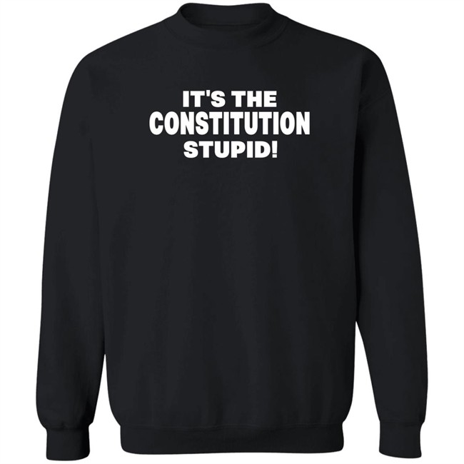 Alemayehu Gemeda It's The Constitution Stupid Shirt